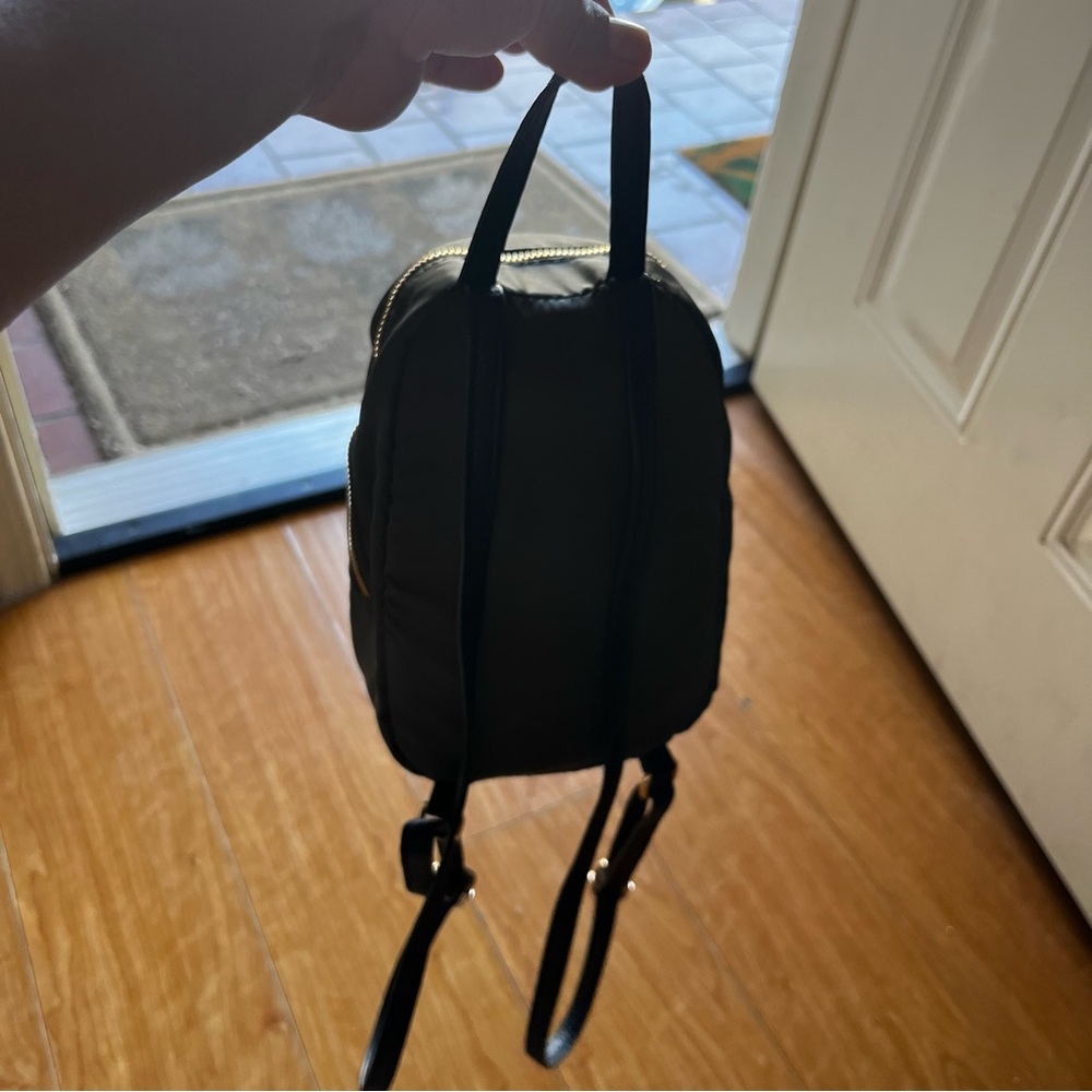 Black Mini Backpack - Picture 5 of 8
